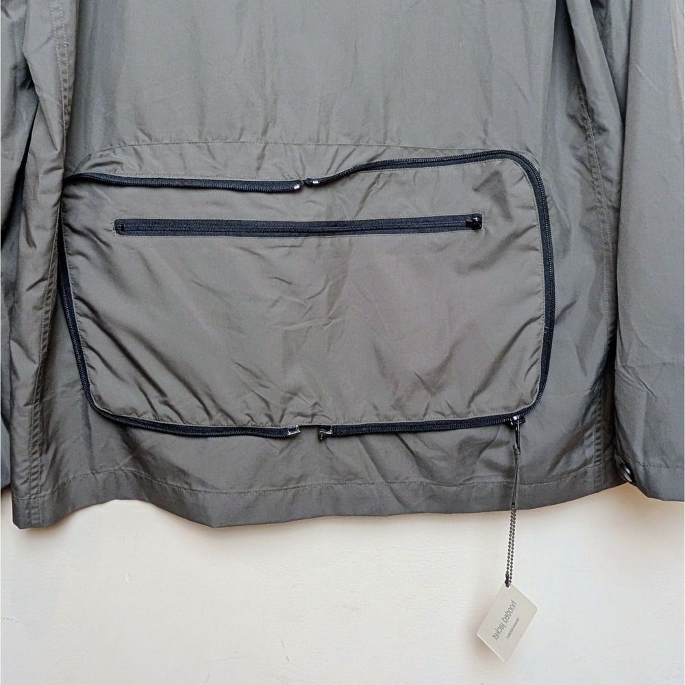Vintage Banana Republic Jacket Minimalist Zip Tech Windbreaker Pouch 2000 NWT M - Picture 13 of 14